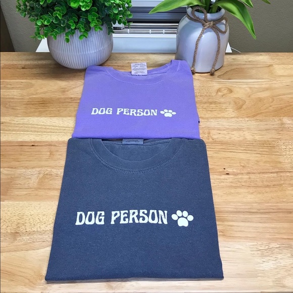 DOG PERSON Unisex Adult 100% Cotton Crewneck T-Shirts - Various - Picture 16 of 16